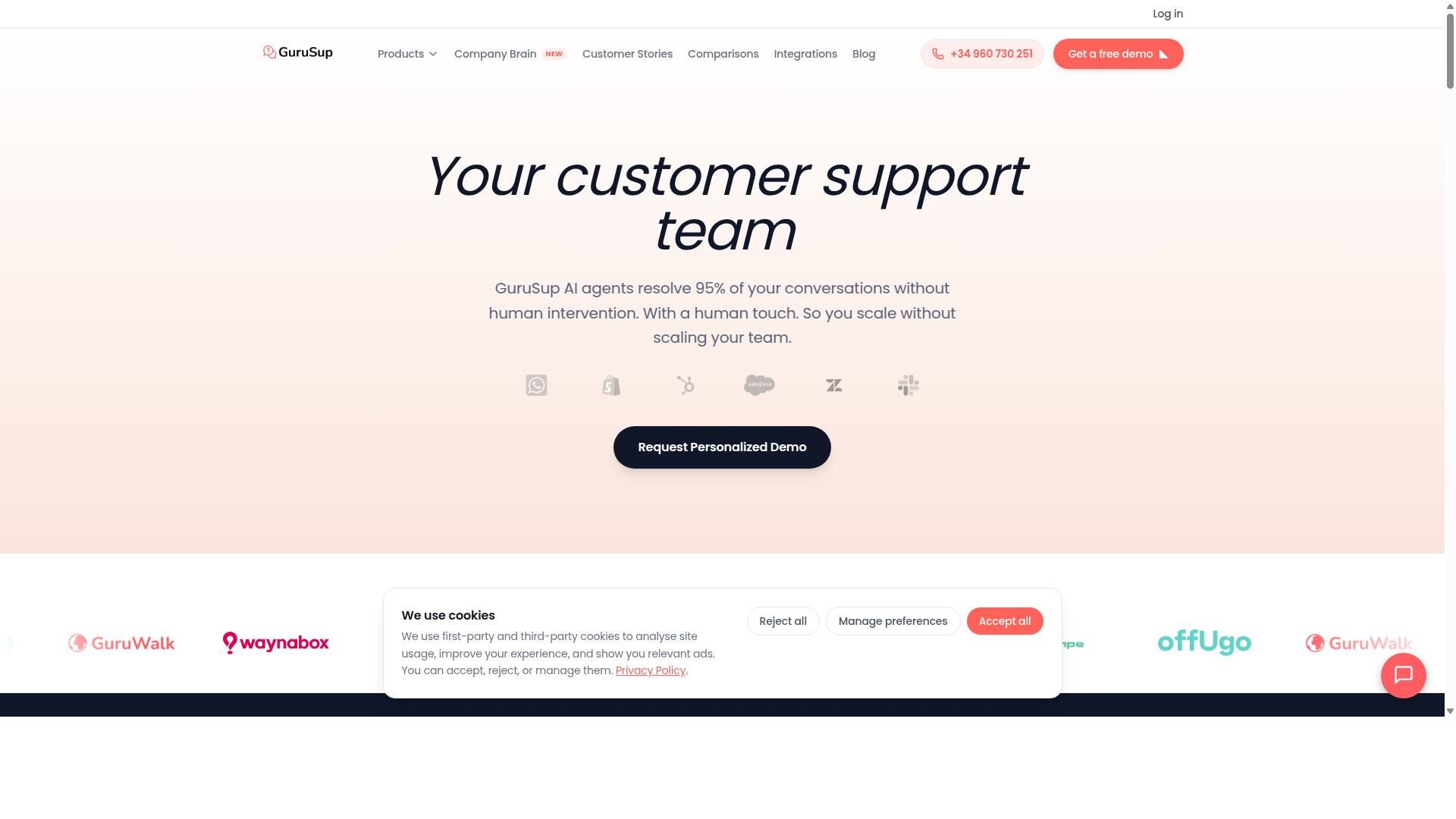 guruSup website